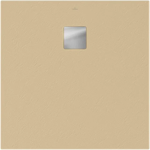 Villeroy & Boch Excello douchevloer 90x90x4cm polyurethaan/acryl sand uda9090exc1v-4n