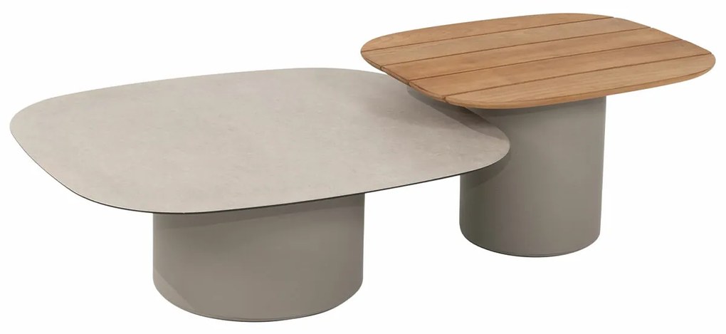 Taste by 4 Seasons Demi loungetafels 50x60 cm en 70x80 cm cloud - set van 2