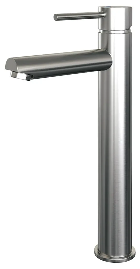 Brauer Brushed Edition ColdStart verhoogde wastafelkraan energy-saving model A RVS geborsteld PVD