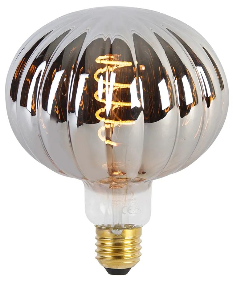 Hanglamp zwart 3-lichts incl. LED smoke dimbaar - Cava Luxe Modern Minimalistisch Binnenverlichting Lamp