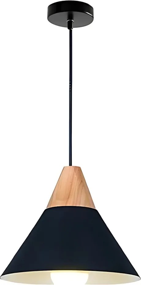 SCANDI C Zwarte plafondlamp