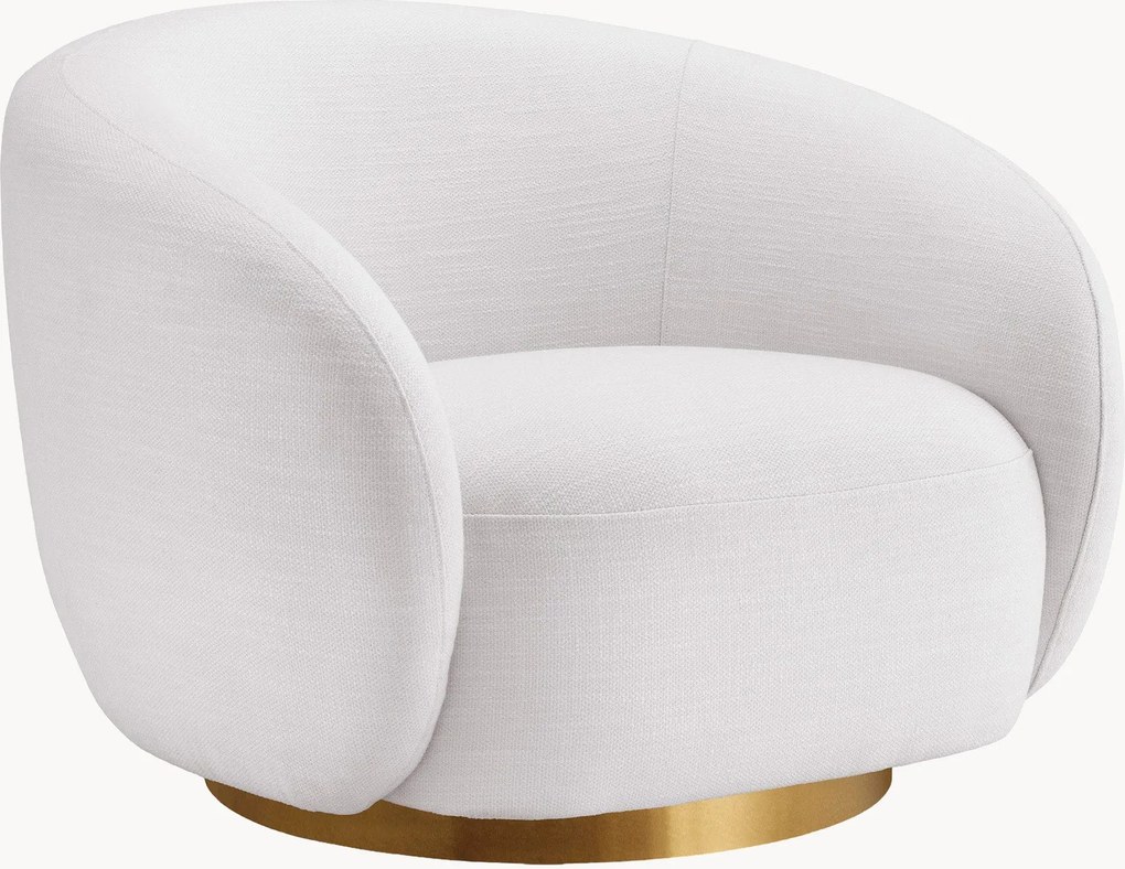 Gestoffeerde draaistoel Brice