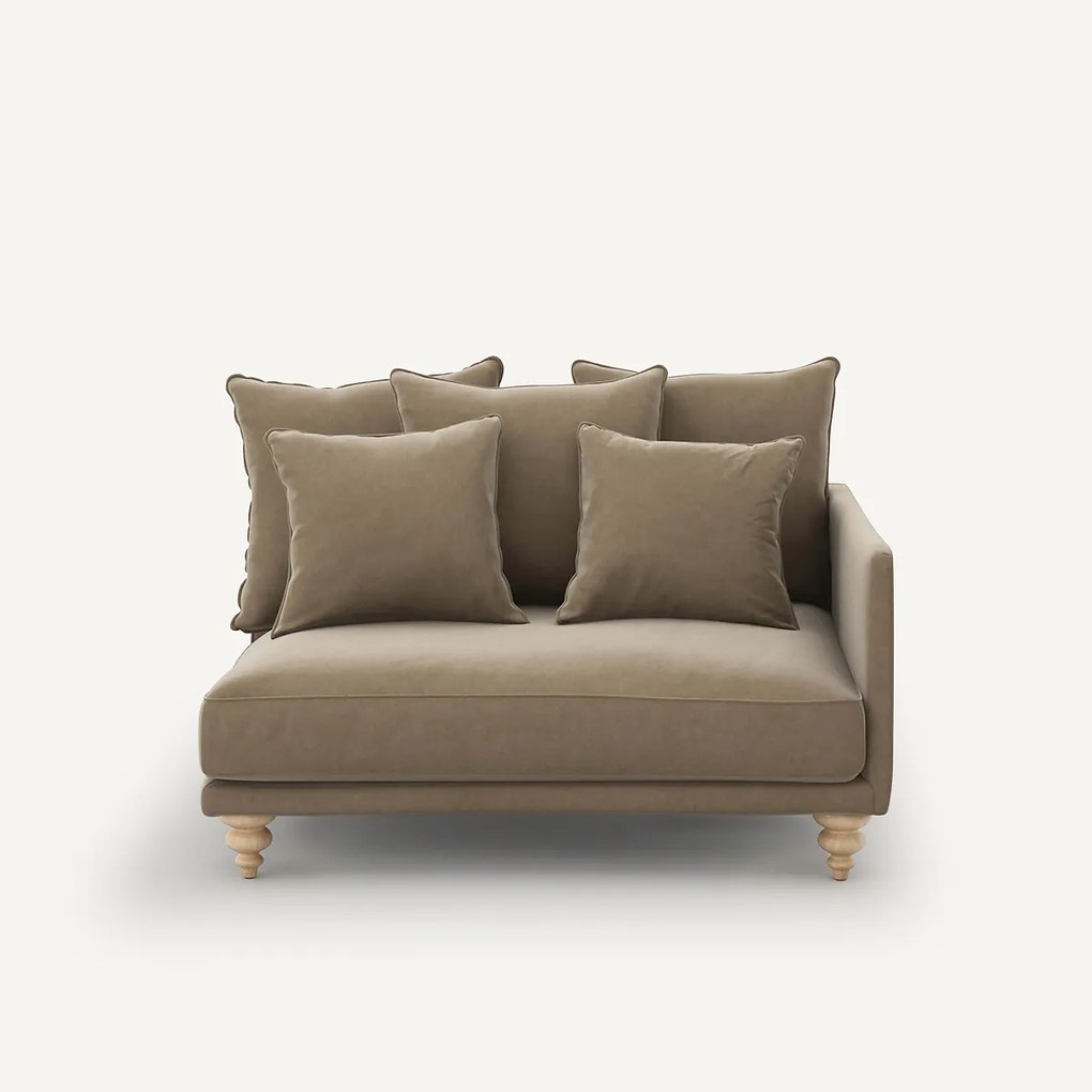 Halve bank fluweel, Lazare