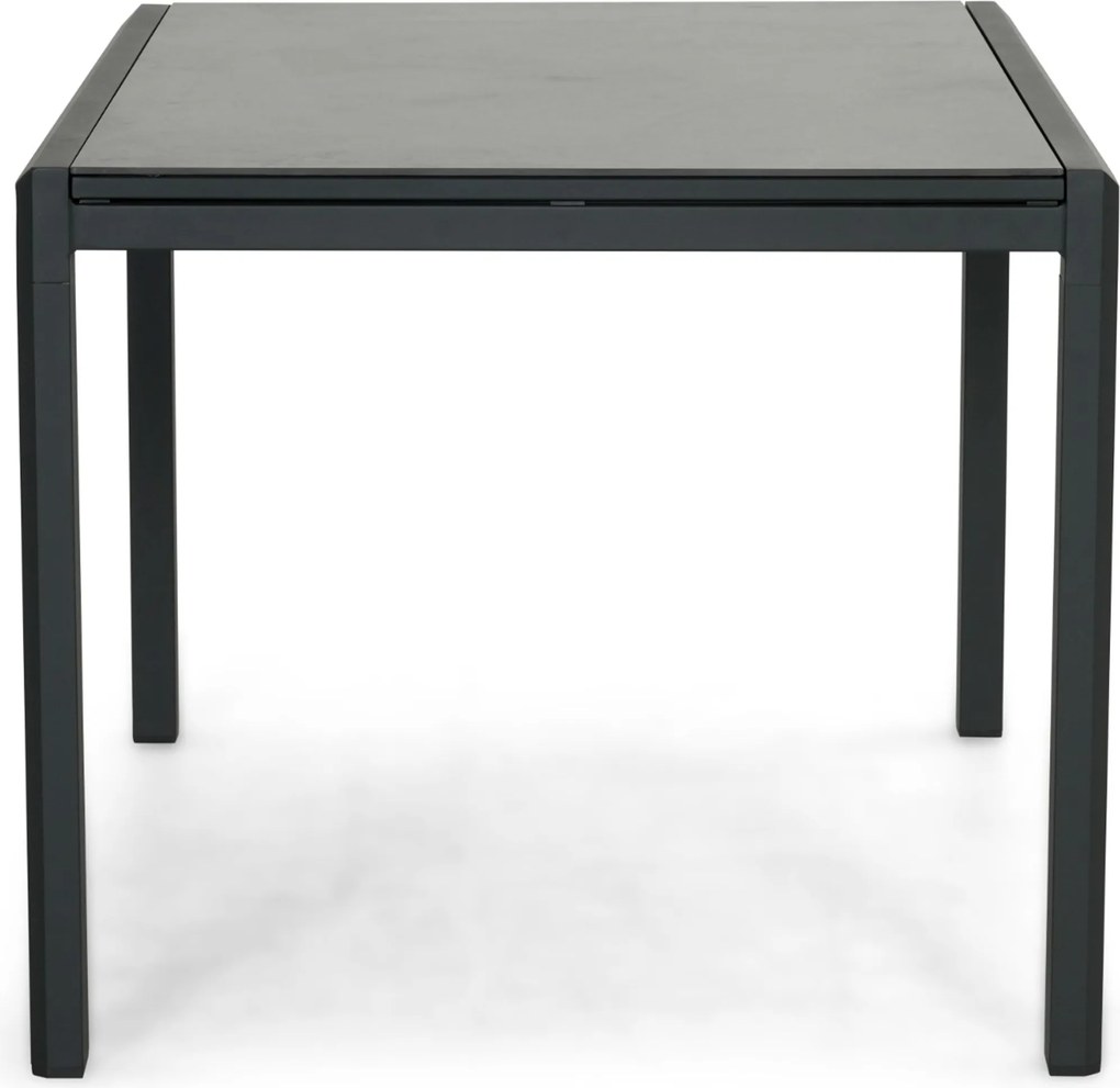 Tuinset 6 personen 140 cm Aluminium Grijs Presto Brentino/Montaro