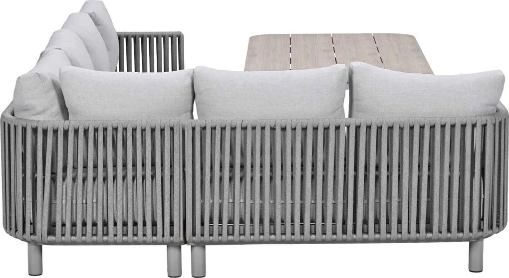 Garden Impressions Andong lounge dining set 5-delig - taupe