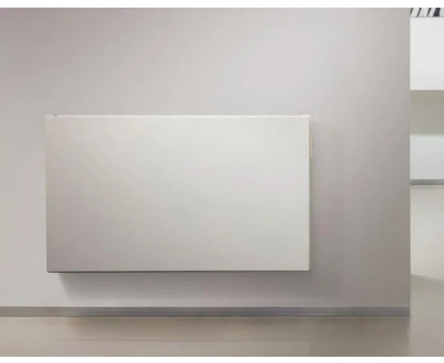Vasco E-PANEL elektrische Design radiator 60x100cm 1500watt Staal Traffic White 33910a060el1018