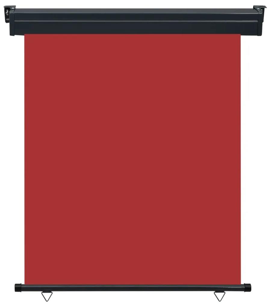 vidaXL Balkonscherm 140x250 cm rood