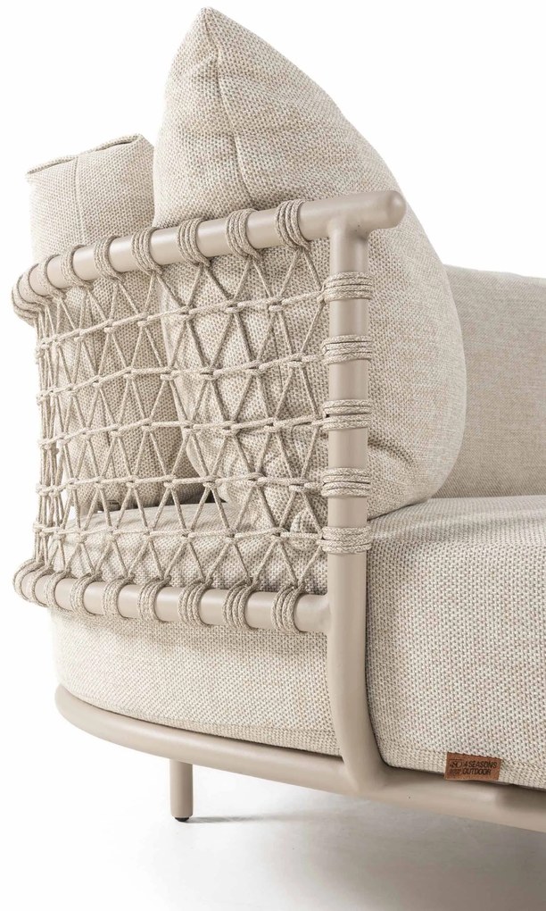 4 Seasons Outdoor Sardinia chaise loungebank latte SALE  Loungeset    beige weerbestendig