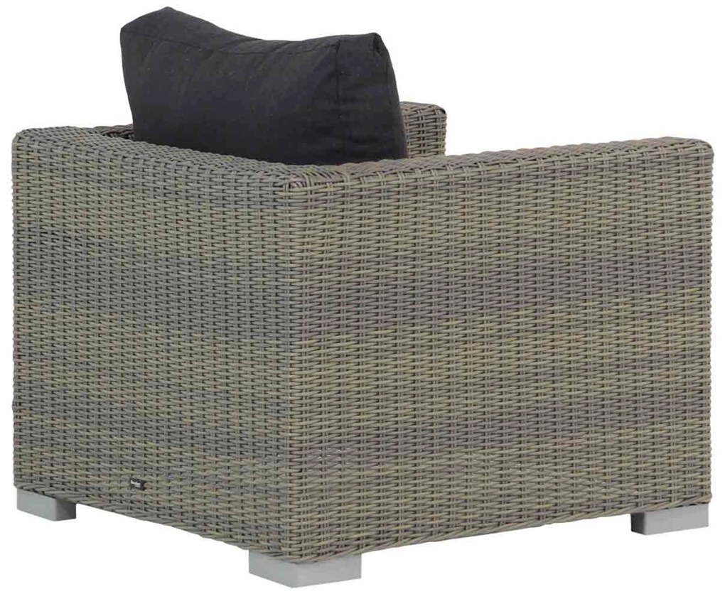 Tuinstoel Wicker Taupe-naturel-bruin Garden Collections Cuba