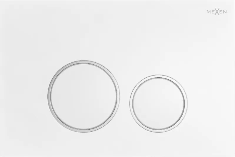 Mexen Fenix 05  spoelknop, matwit - 600520