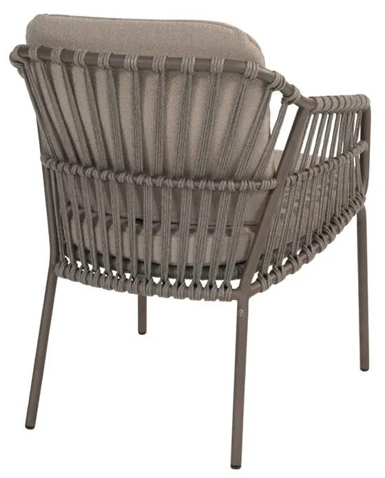 4 Seasons Outdoor Capalbio tuinstoel terre SALE Tuinstoel bruin weerbestendig