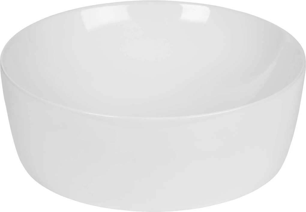 Ben Stilo ronde waskom Xtra glaze+ Ø40x14cm keramiek glanzend wit