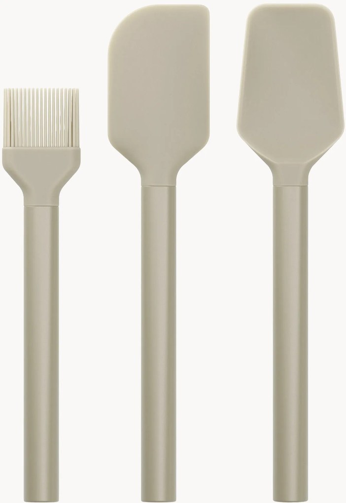 Bakspatels en kwast Emma, 3-delig