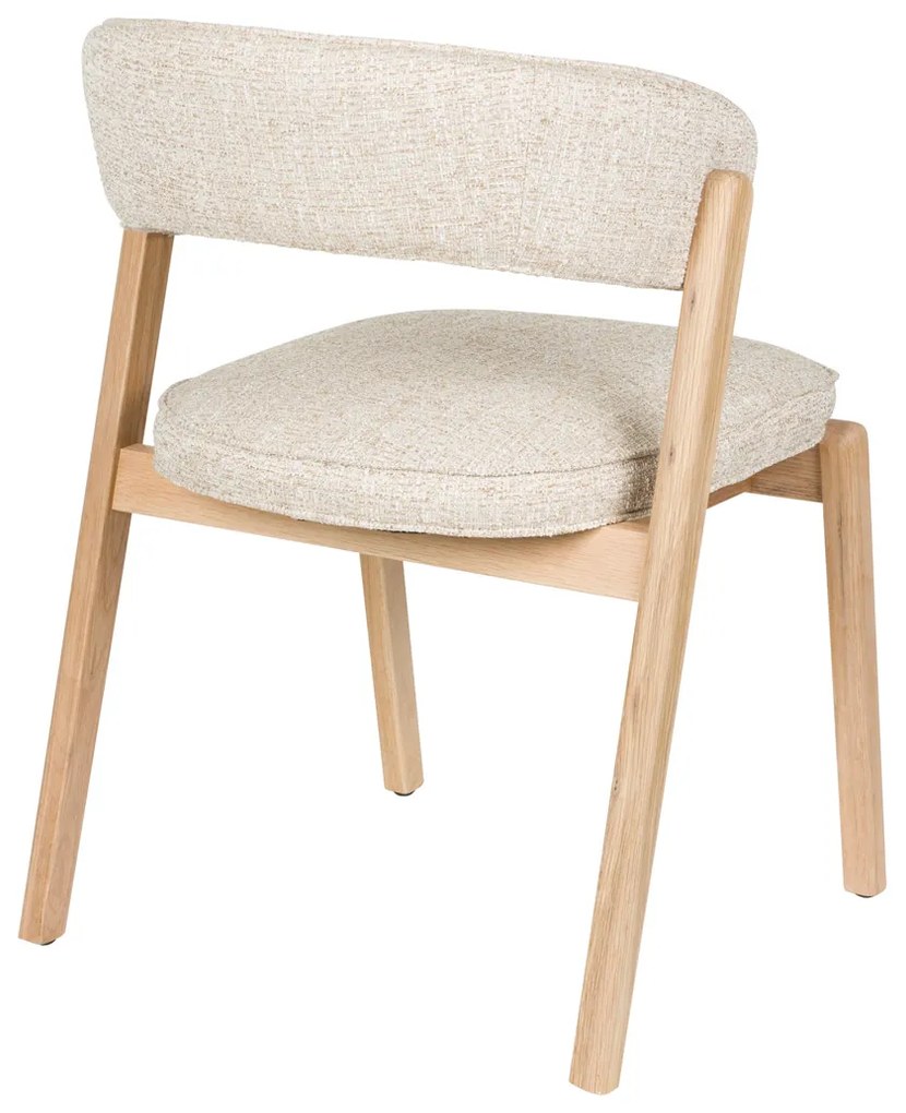 Zuiver Bright Design Eetkamerstoel Eiken Beige