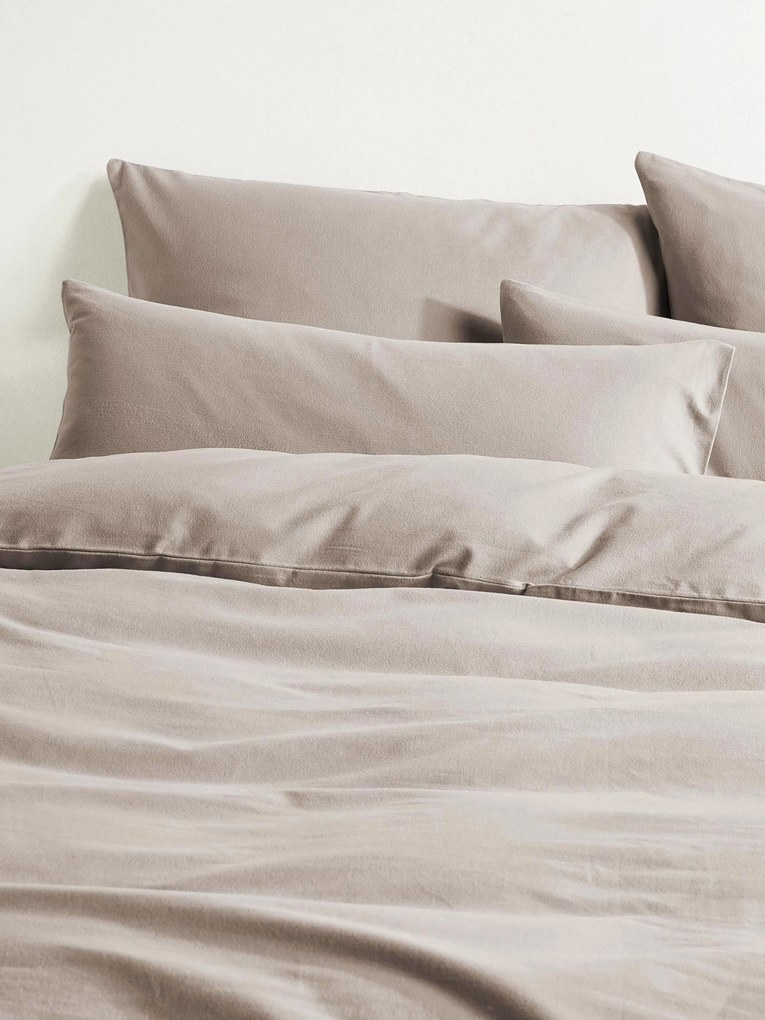 Flanellen dekbedovertrek Biba