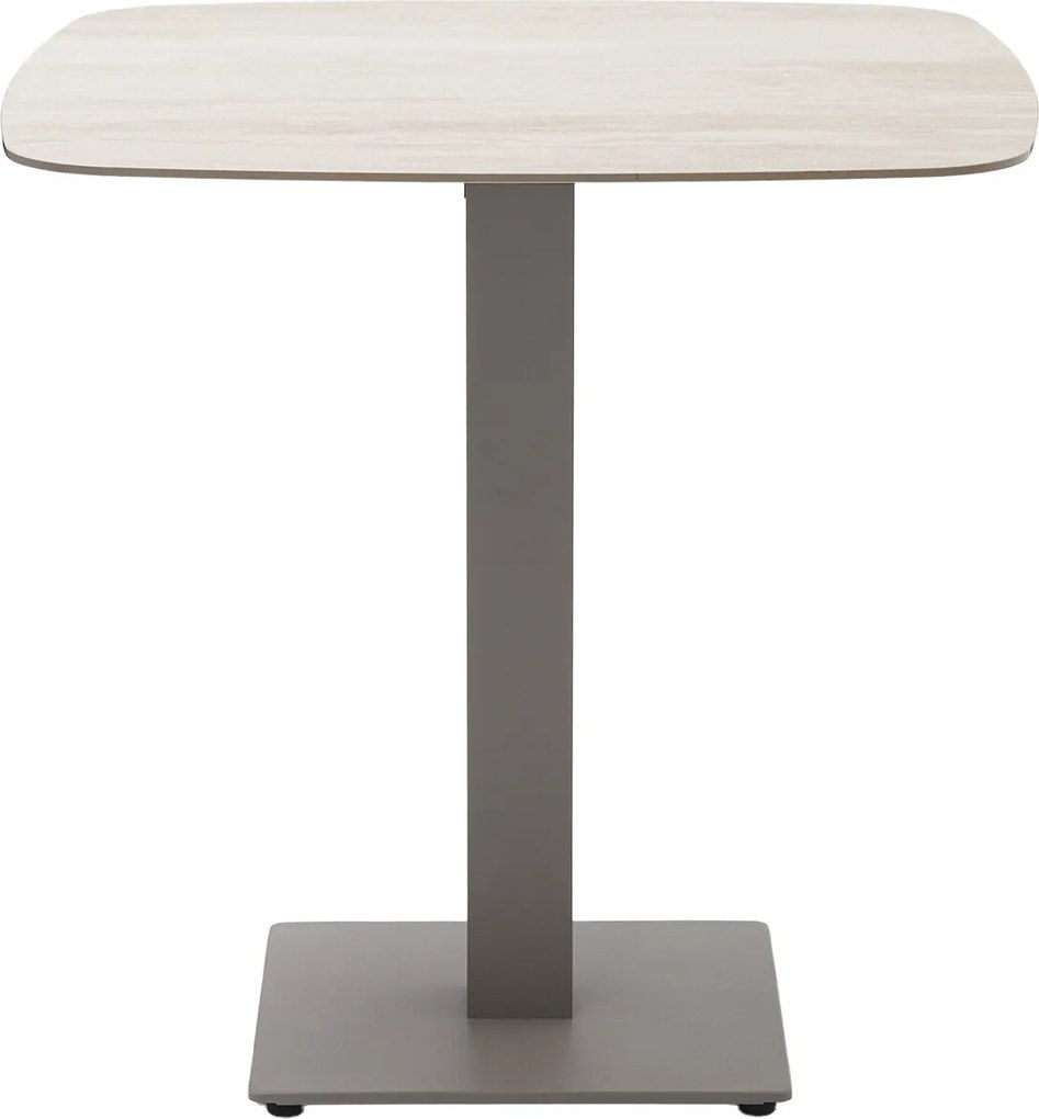 Garden Impressions Tobi bistro tuintafel 75x75 cm - taupe