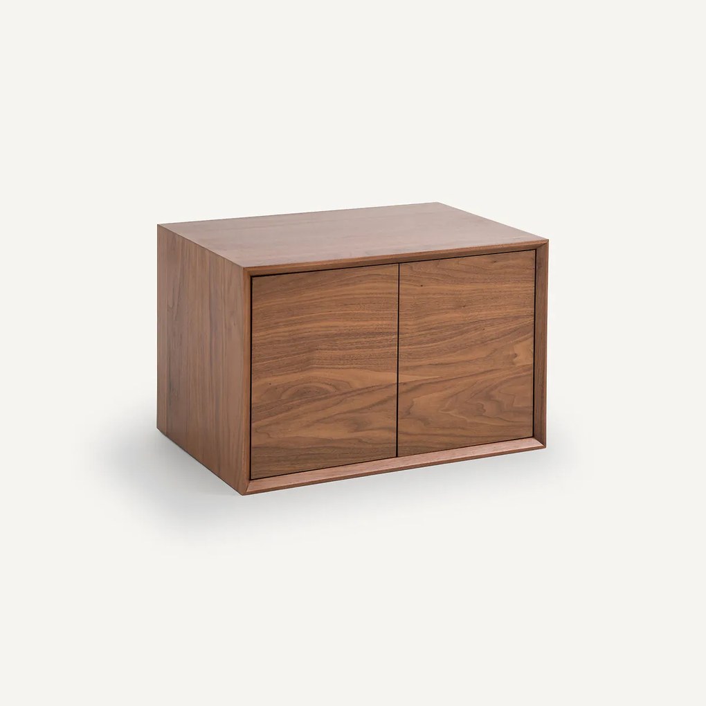 Kast L60 x D42 cm met notenhoutfineer, Archivita XL