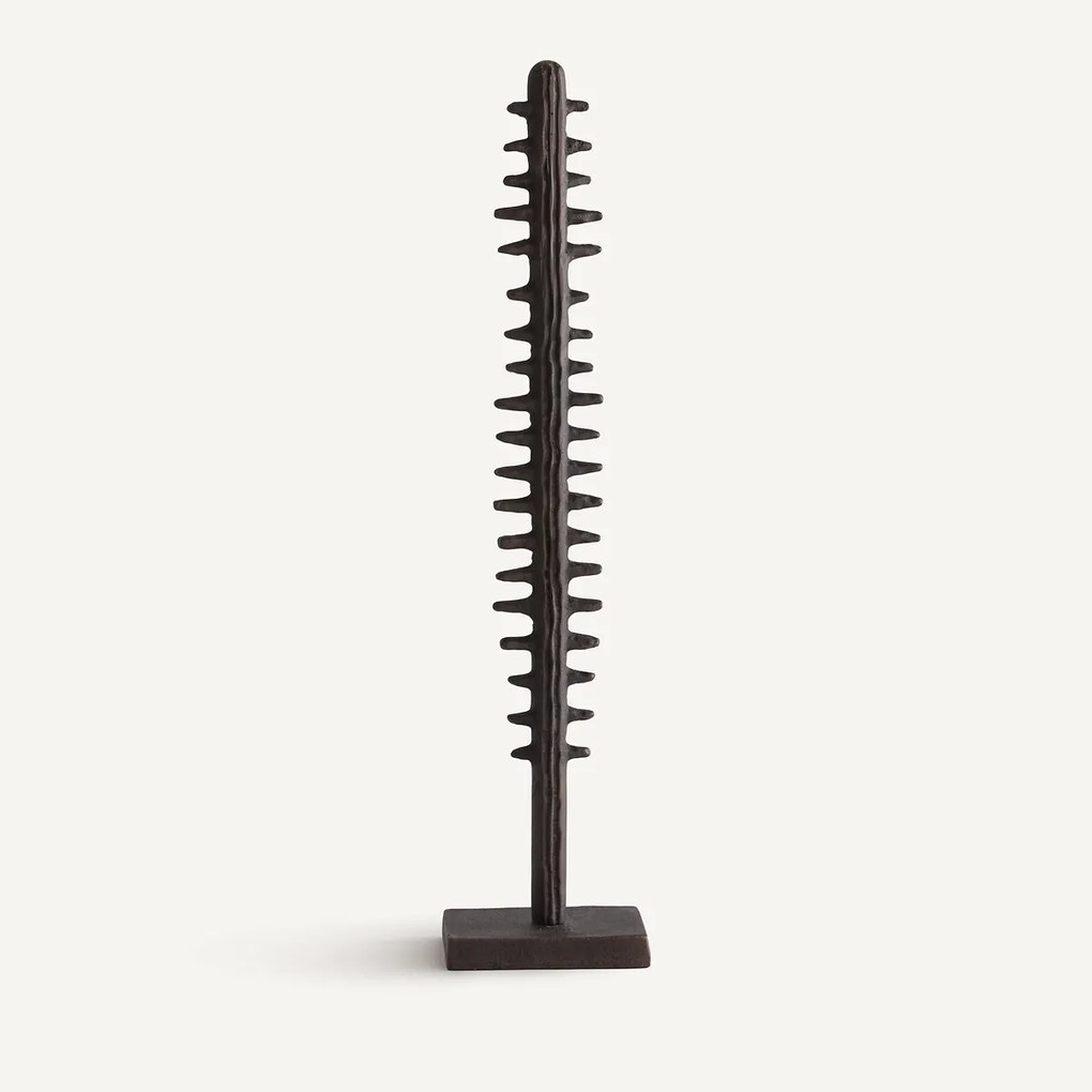 Gegoten aluminium beeldje Samaki