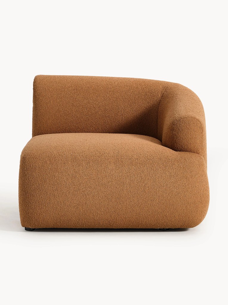 Bouclé hoekmodule Sofia