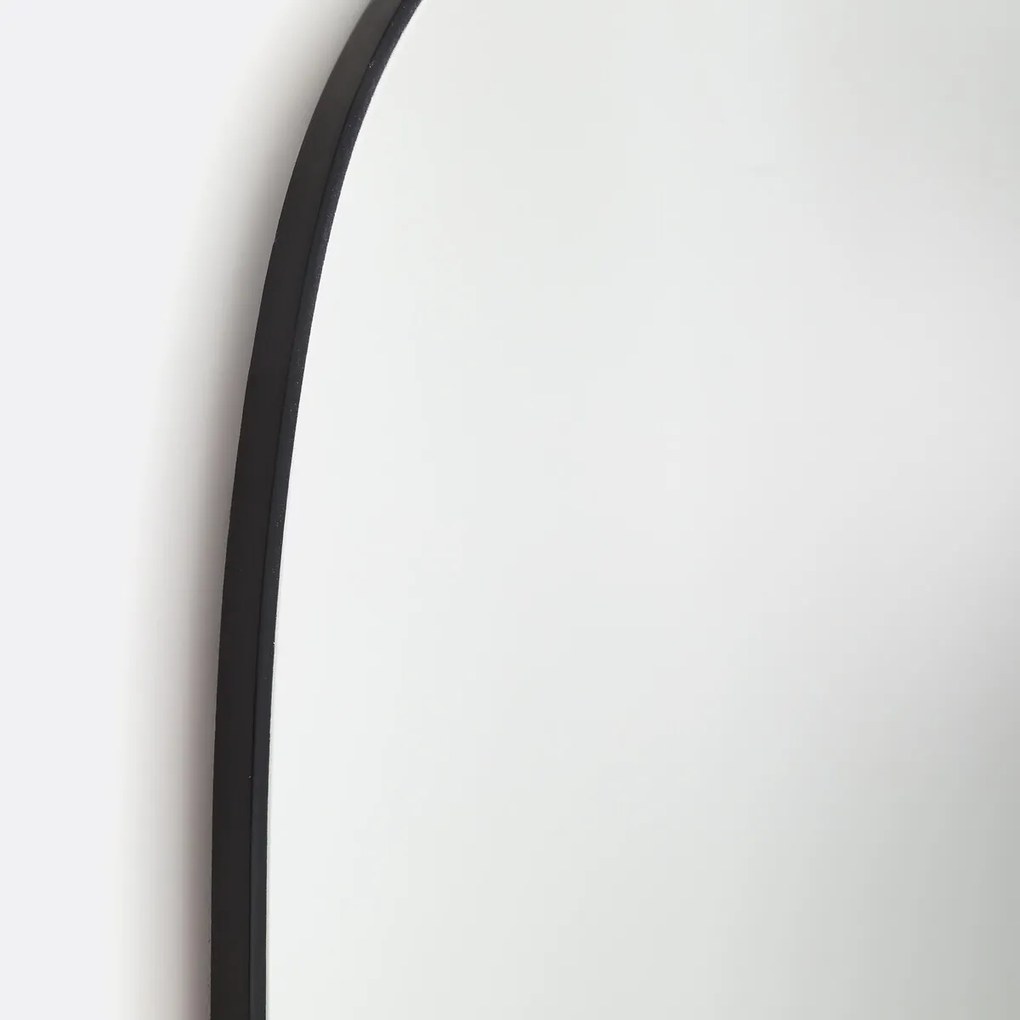 Organische vorm spiegel, lengte 88,9 cm, hoogte 74,6 cm, ORNICA