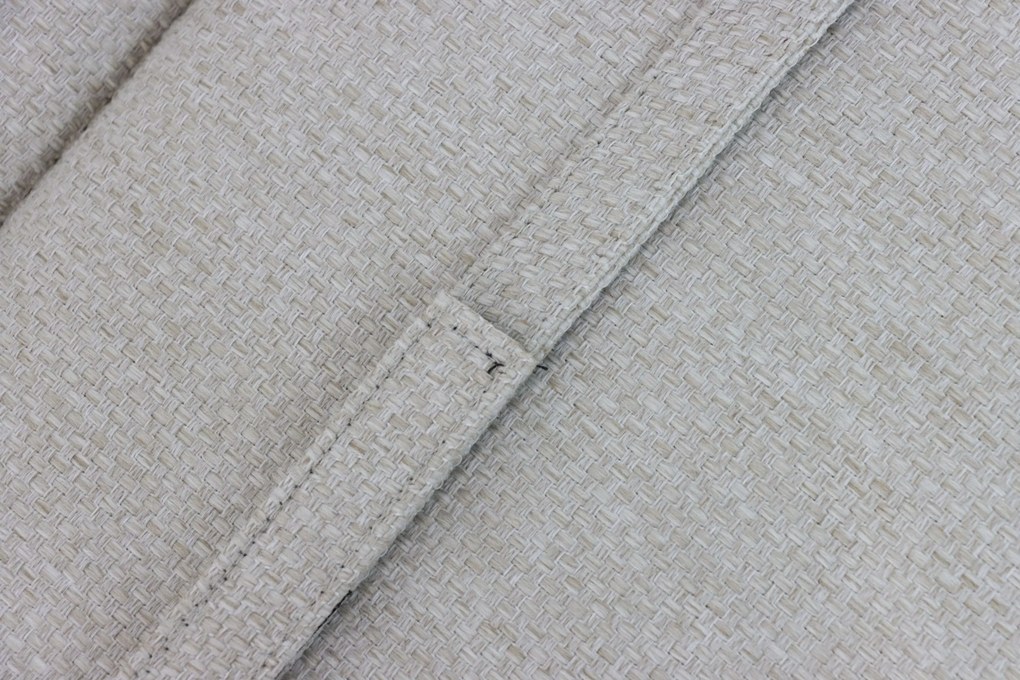 Stoff Mika Standenkussen Polyester Taupe
