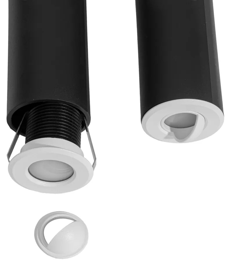 Set van 5 moderne inbouwspots wit incl. LED IP67 - Linsey