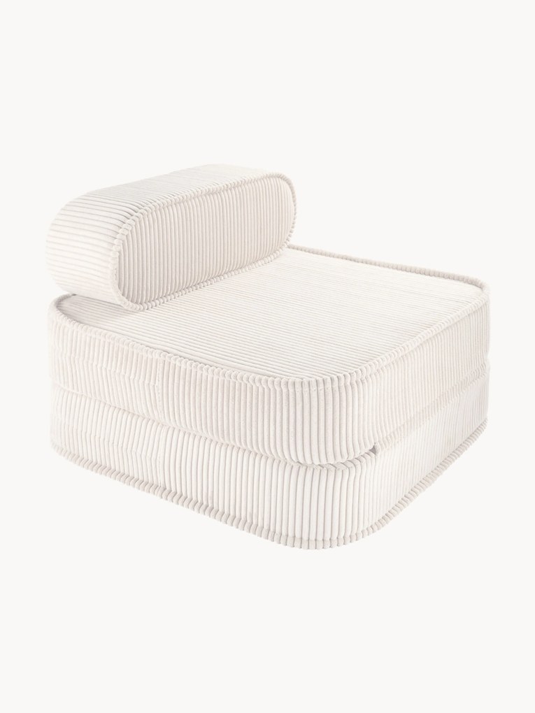 Kinder klapfauteuil Sugar van corduroy