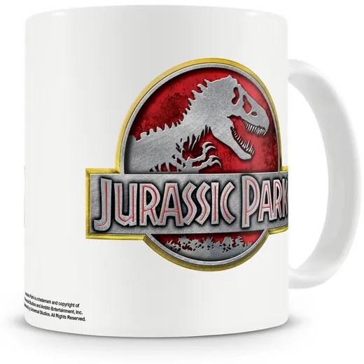 Koffie mok Jurassic Park - Metallic Logo