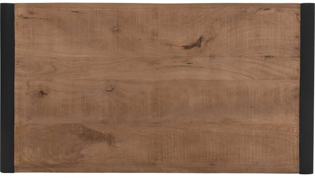 Goossens Basic Salontafel Arcade rechthoekig, hout mango bruin, urban industrieel, 110 x 45 x 60 cm