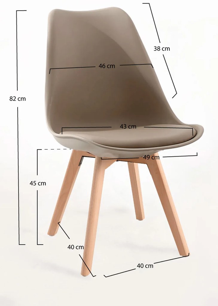 Set 6 Synk Basic Stoelen