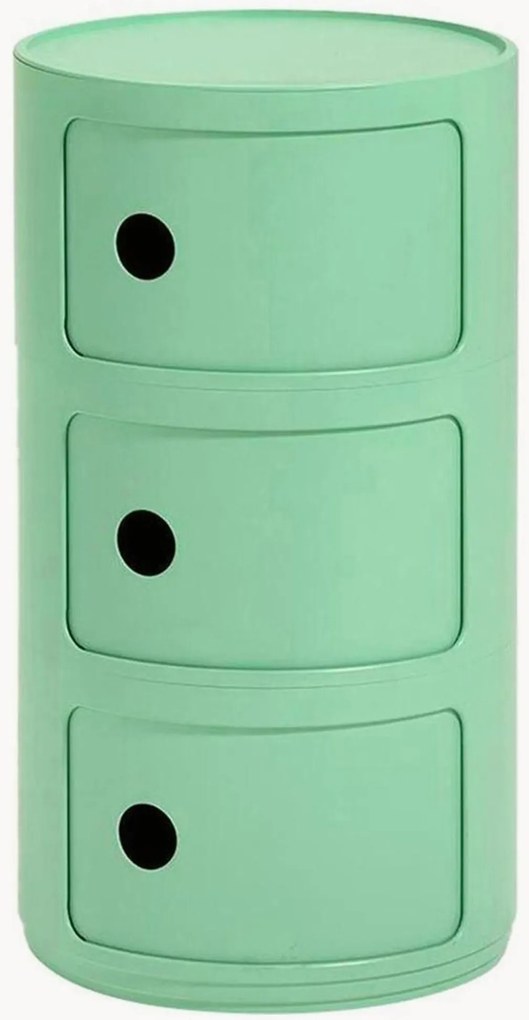 Design opbergmeubel Componibili, 3 elementen, H 59 cm