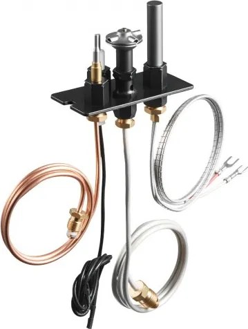 VEVOR aardgaswaakvlambrander, OE 69L17, 69L1701, 904405, J4117, 108084-02 gasontstekingsvlamset, vervanging voor aardgasontsteking, compatibel met Lennox, Superior en Astria-modellen, zwart