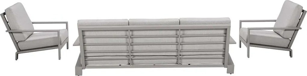 Garden Impressions Coba stoel-bank loungeset 4-delig - taupe