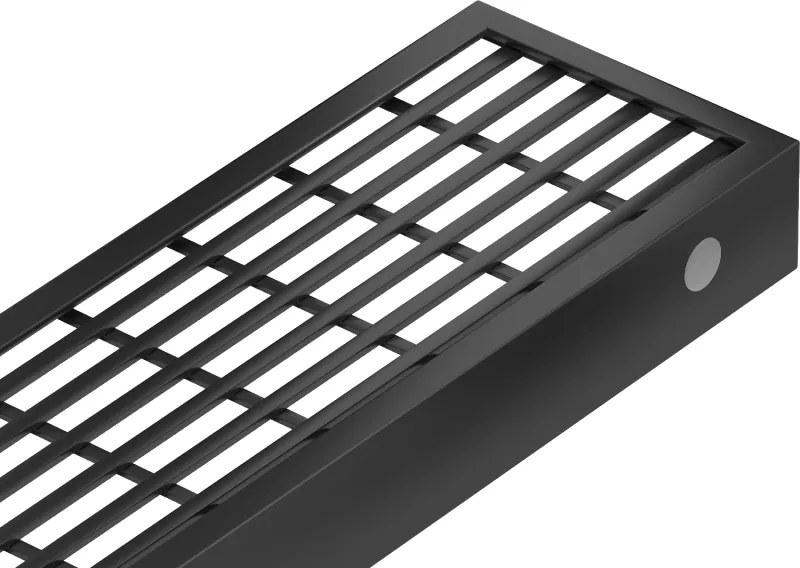 Mexen Flat M33 afdekplaat voor douchegoot 70 cm, zwart - 1733070