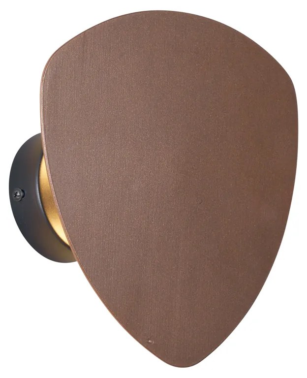 Design wandlamp brons organisch 20 cm 2-lichts - Pulley Design G9 Binnenverlichting Lamp
