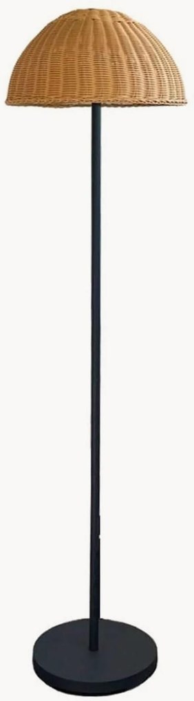 Dimbare in- & outdoor LED-vloerlamp Faroe Tall met accu