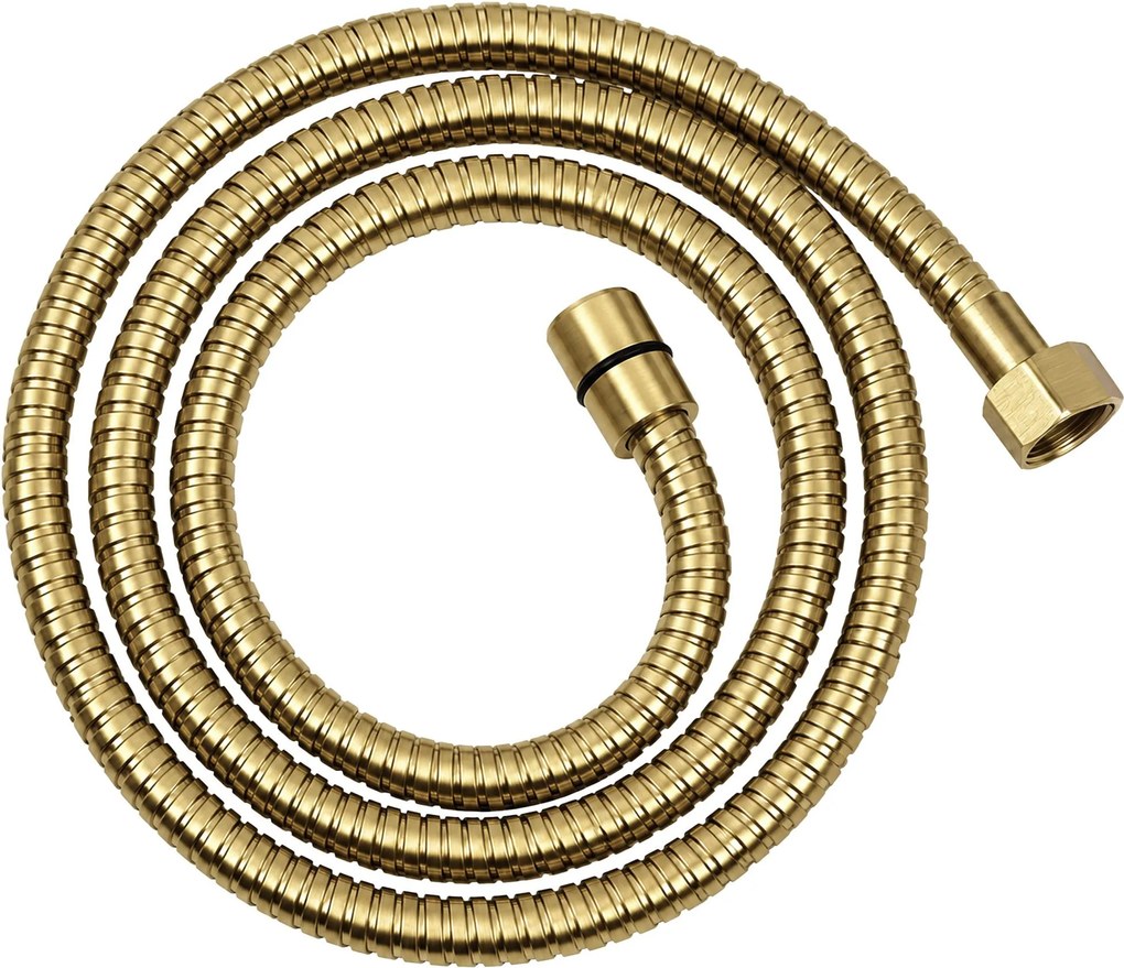 Doucheslang Rea Brush Gold 150 cm