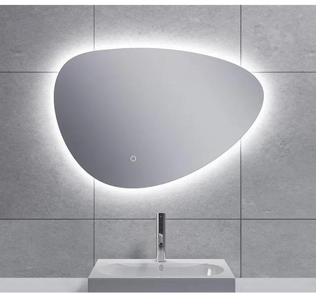 Wiesbaden Uovo spiegel ovaal met LED, dimbaar en spiegelverwarming 70 cm 38.4163