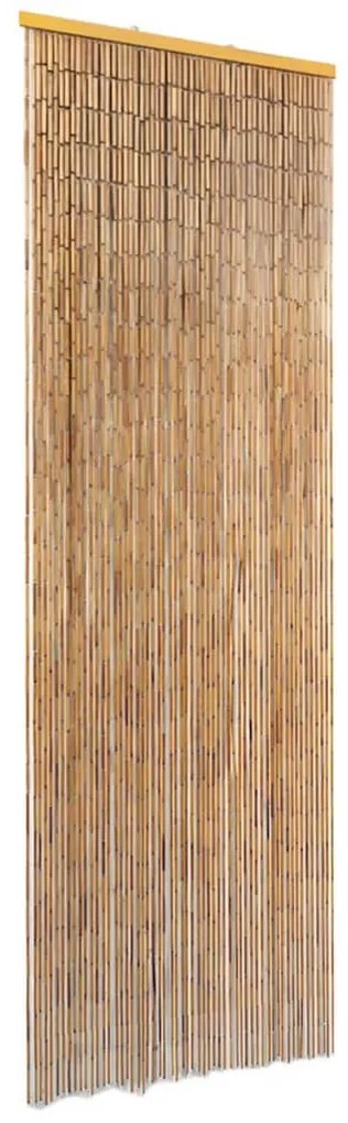 vidaXL Vliegengordijn 56x185 cm bamboe