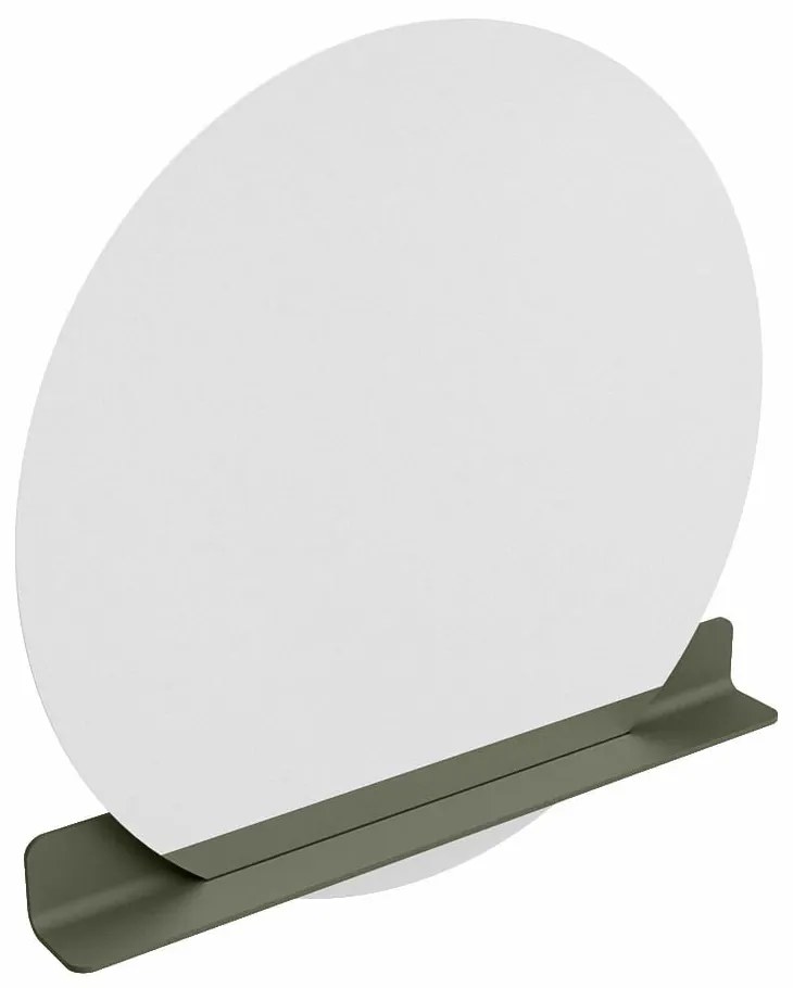 Mondiaz Spot spiegel rond Ø110cm met planchet army