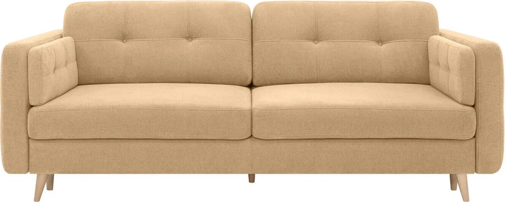 Slaapbank Boston 765, Aanwezig, 87x225x109cm, 83 kg, Poten: Hout