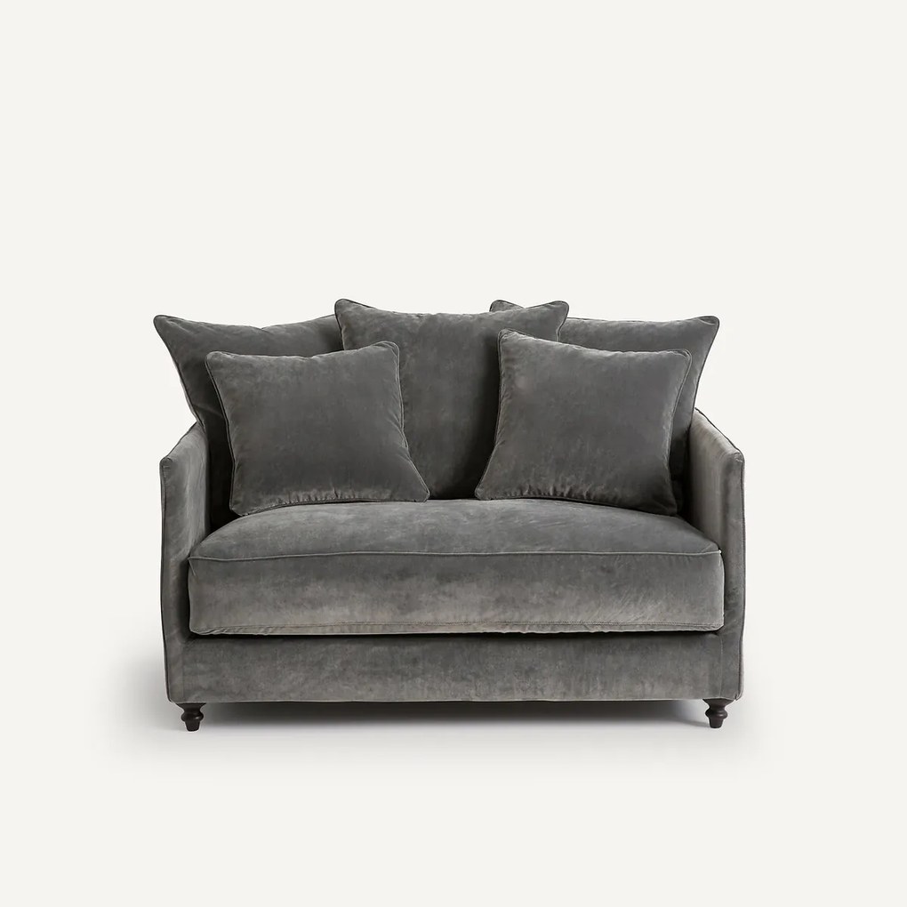 2-zits omvormbare zetel van fluweel, Lazare