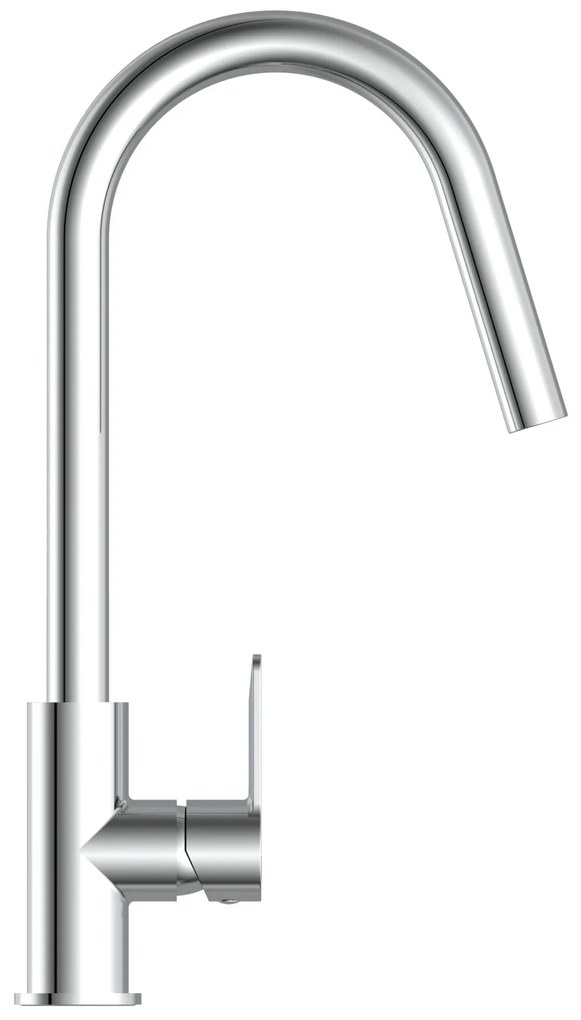 Schutte SWAN ééngreepsmengkraan keuken, chroom