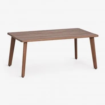 Rectangulaire Tuintafel 90x50 Cm Van Acaciahout Kaela Donker Acaciabruin - Sklum