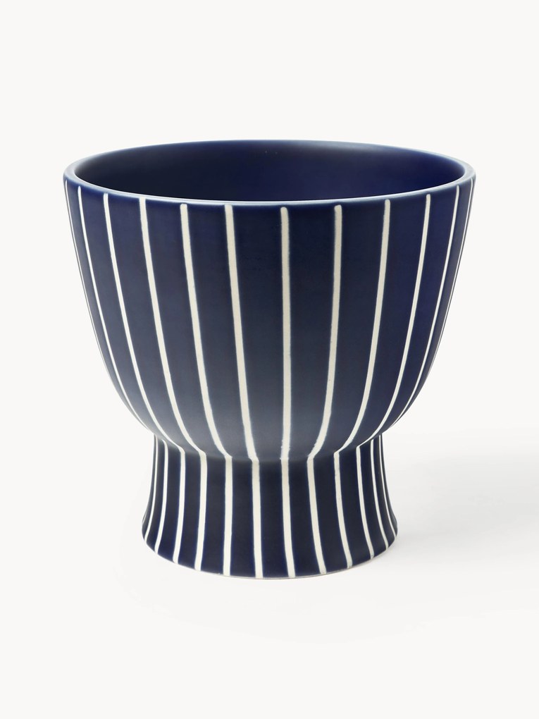 Handbeschilderde plantenpot Elio