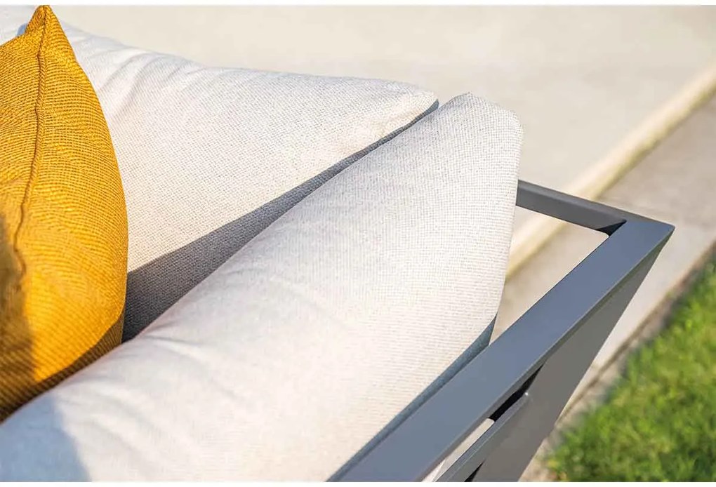 Garden Impressions Cameron lounge dining set 3-delig rechts - desert sand