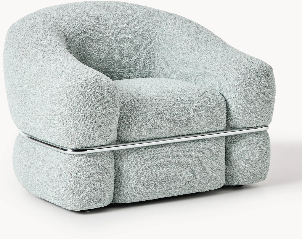 Bouclé fauteuil Wilma