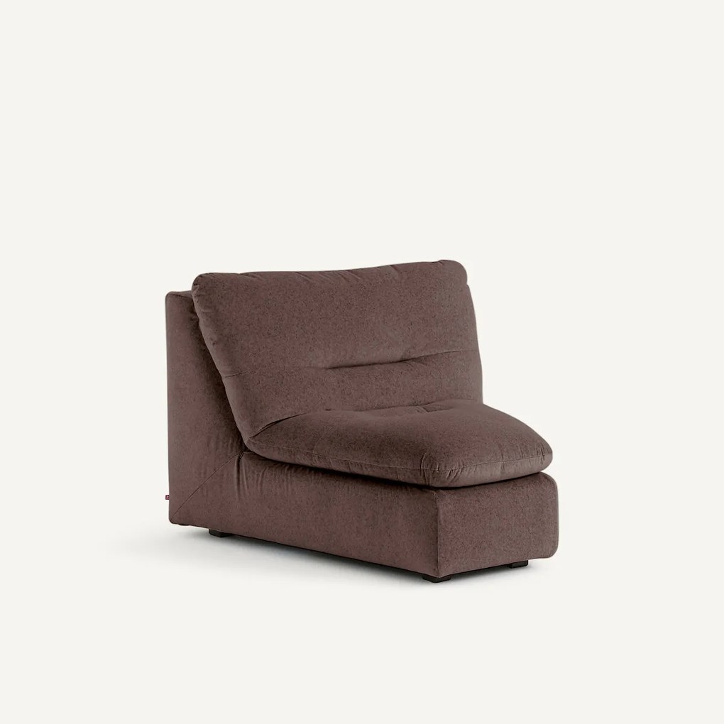 Modulaire hoek in linnen fluweel, GIULIANO