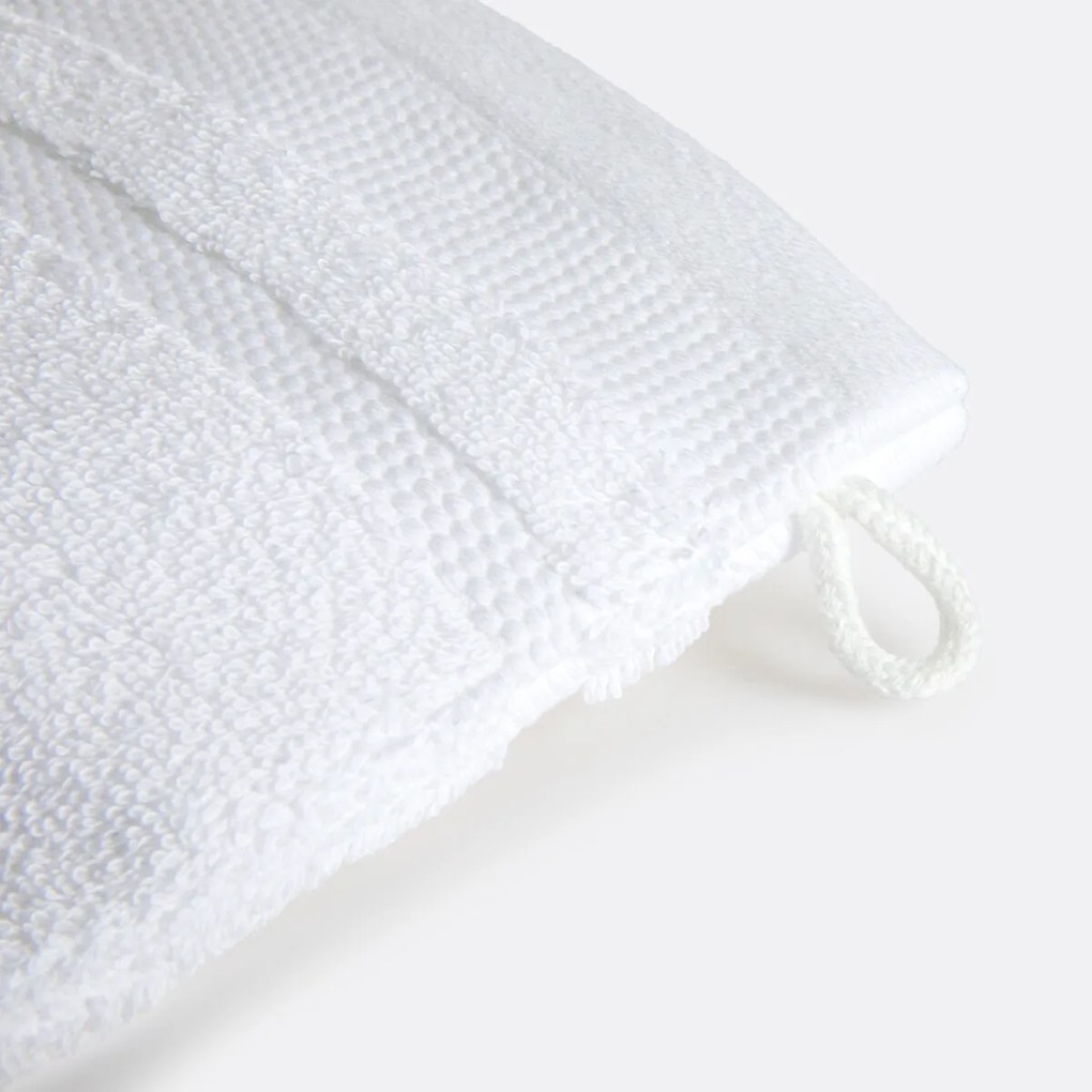 Set van 4 washandjes van gekamd katoenen van 600 g/m², KHEOPS