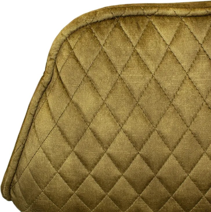 Eetkamerstoel - Peter - Draaibaar - stof Velours Adore green